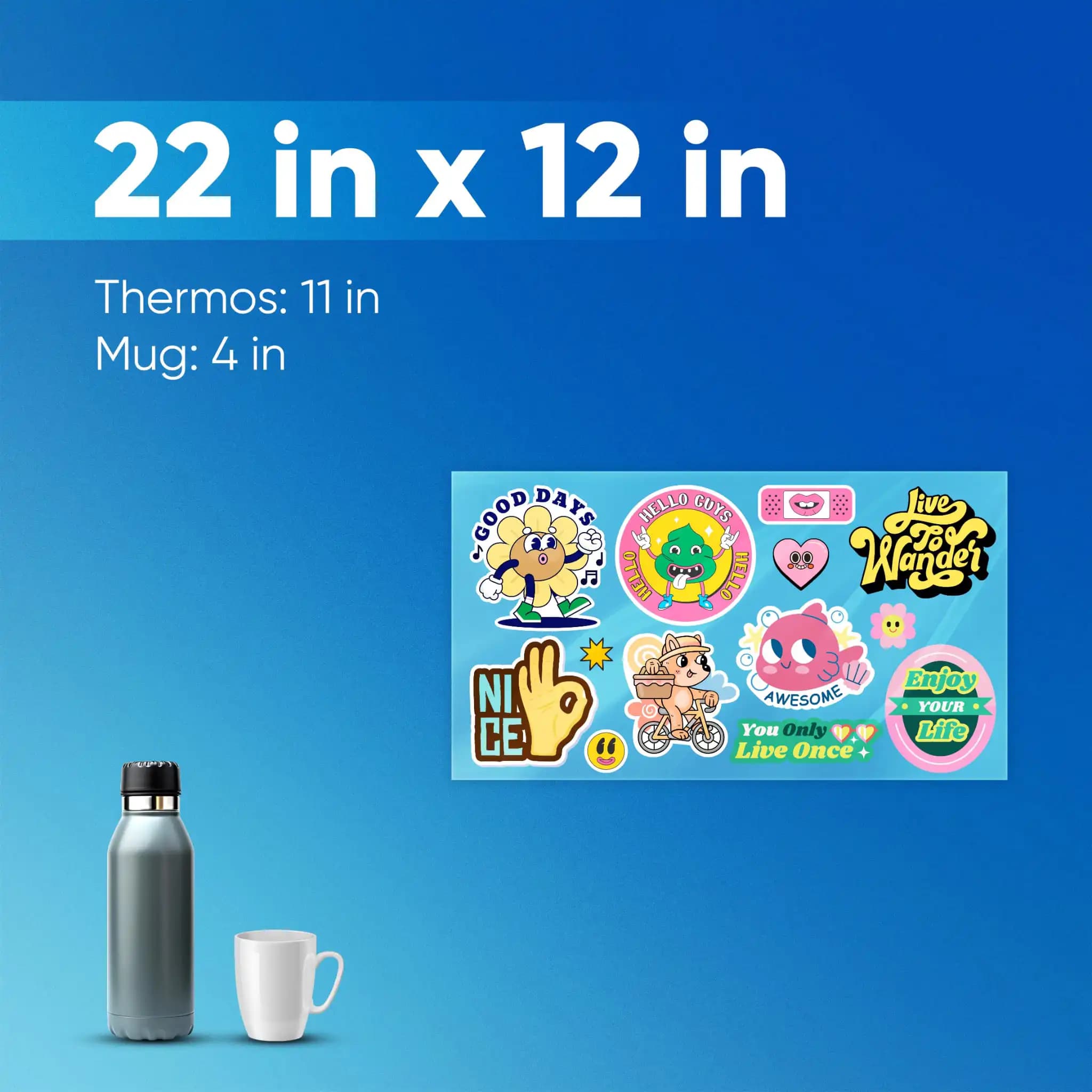 UV Decals/Stickers Rolling Gang Sheet Builder